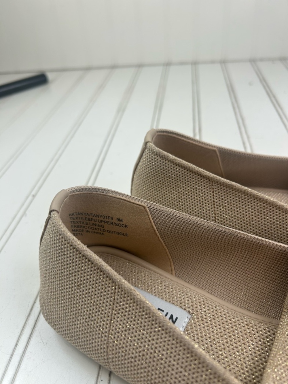 Anne Klein Teryn Bow Knit Slip-On Work Dress Loafer Flats Women’s Size 9M $60 - Picture 8 of 11